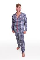 Pijama Masculino Americano Inverno Moletinho Homem