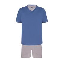Pijama Masculino Curto Lupo (28000-001) 100% Algodão