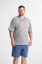 Pijama masculino curto plus size Pijama masculino curto plus size