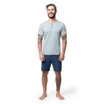 Pijama Masculino Curto Toque Slepwear 05.02.004