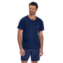 Pijama Masculino Curto Zee Rucci Marinho ZR3300-057-1977P-V01 Pijama Masculino Curto Zee Rucci Marinho ZR3300-057-1977P-V01