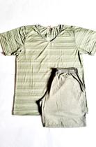 Pijama masculino de malha M verde doce mel Pijama masculino de malha M verde doce mel