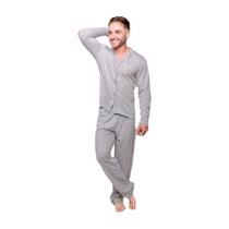 Pijama Masculino Diones Calça Estampada Americano Inverno