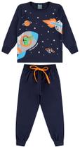 Pijama Masculino Infantil Céu Estrelado - 1211