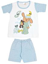 PIJAMA MASCULINO INFANTIL EM ALGODÃO Nº 1 AO 3