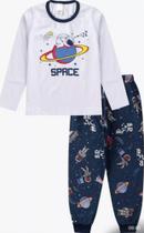 Pijama Masculino Infantil Meia - Estação Space - Sem Marca