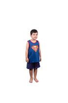 Pijama Masculino Infantil Regata Super Herói Super Homem - Bernanna