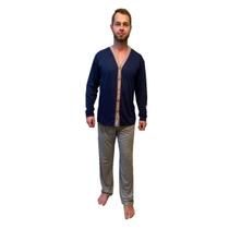 Pijama Masculino Inverno Aberto Formosa 4512 Malha 42 a 48 Pijama Masculino Inverno Aberto Formosa 4512 Malha 42 a 48
