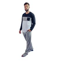 Pijama Masculino Inverno Malha Formosa 4514 50 ao 54