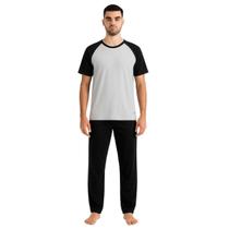 Pijama Masculino Inverno Manga Curta Mash Pijama Masculino Inverno Manga Curta Mash