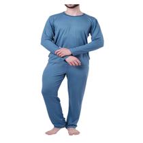 Pijama Masculino Lezi Longo Azul - 3009 Pijama Masculino Lezi Longo Azul - 3009