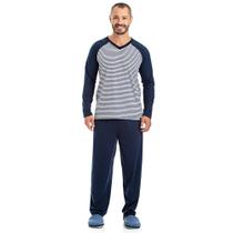 Pijama Masculino Longo Listrado - 08.02.007