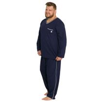 Pijama Masculino Longo Mangas Longas Borth 100% Algodão 29.01.0024