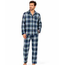 Pijama Masculino Longo Soft Touch Sepie 930 Flanelado Pijama Masculino Longo Soft Touch Sepie 930 Flanelado