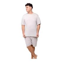 Pijama Masculino Plus Size Curto/short Diones 1004 Casapaula