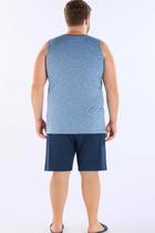 PIjama Masculino Regata Com Bermuda Plus Pzama 92267