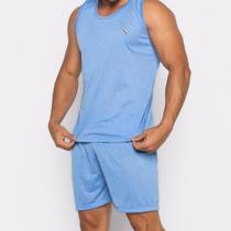 Pijama Masculino Regata De verão Curto de dormir confotável - PIJAMAS VIÇOSA