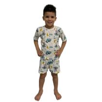 Pijama Meia Coxa Masculino Bermuda de Dormir