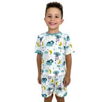 Pijama Meia Coxa Masculino Bermuda de Dormir