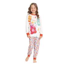 Pijama Menina Alakazoo Blusa e Calça Algodão Estampada Branc Pijama Menina Alakazoo Blusa e Calça Algodão Estampada Branc