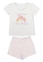 Pijama Menina Estampado Algodão Have Fun Pijama Menina Estampado Algodão Have Fun