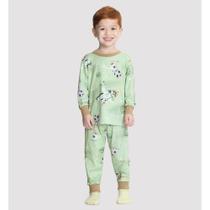 Pijama Menino Alakazoo 100% Algodão Estampado na cor Verde