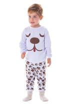 Pijama Menino Blusa Manga Longa e Calça Cachorro Pijama Menino Blusa Manga Longa e Calça Cachorro