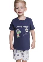 Pijama Menino Estampado Algodão Have Fun Pijama Menino Estampado Algodão Have Fun