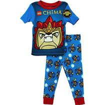 Pijama Meninos LEGO Chima Azul Tamanho 4