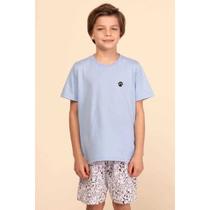 Pijama Mensageiro dos Sonhos Infantil Masculino 0131330 Azul