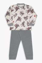 Pijama ML Infantil Dedeka Soft Dino Atleta Masculino REF23806_23807