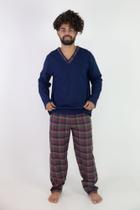Pijama moletinho e flanela masculino adulto Pijama moletinho e flanela masculino adulto