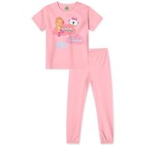 Pijama Mundo Ripilica Curto Em Malha Infantil