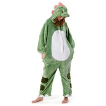 Pijama OLAOLA, macacão de pelúcia de dinossauro unissex para adultos Pijama OLAOLA, macacão de pelúcia de dinossauro unissex para adultos