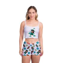 Pijama Ondinha Virgínia LILO II Short Dool Feminino Roupa De Dormirr