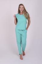 Pijama OP Feminino Com Manga Japonesa