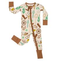 Pijama para bebês Little Sleepies Viscose Bamboo com zíper bidirecional