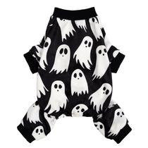 Pijama para cães Fitwarm Halloween Ghost Costume para cães pequenos
