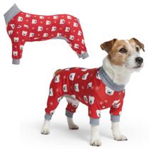 Pijama para cães Spark Paws Christmas Recovery Suit Polar Bear L Pijama para cães Spark Paws Christmas Recovery Suit Polar Bear L