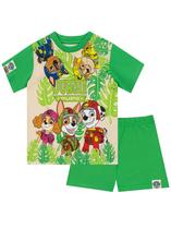 Pijama Paw Patrol Jungle Pups Boys Summer Green 2T Pijama Paw Patrol Jungle Pups Boys Summer Green 2T
