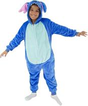 Pijama Pelúcia Stitch Kigurumi Infantil Original Disney 3 a 4 anos Pijama Pelúcia Stitch Kigurumi Infantil Original Disney 3 a 4 anos