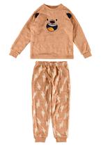 Pijama Peluciado Menino Urso Malwee Kids 103823