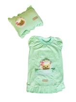 Pijama Pet - Camisola Ovelha Verde Claro para cachorro e gato