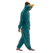 Pijama Platypus Onesie COSUSKET, ajustado, unissex, verde para adultos Pijama Platypus Onesie COSUSKET, ajustado, unissex, verde para adultos