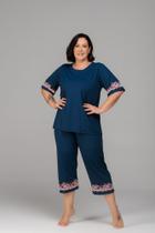 Pijama plus size corsário Pijama plus size corsário