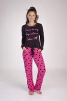 Pijama Poá c/Bolso Longo Viscolycra - Ref. 215160 - Podium