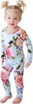 Pijama Posh Peanut Country Rose para Meninas (5-6 anos) - Manga Comprida