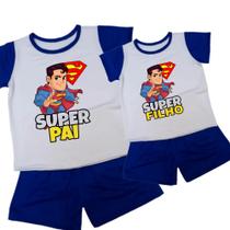 Pijama presente dia dos pais Tal pai tal filho 2 ao 12 e P ao G2