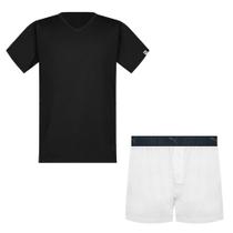 Pijama Puma Camiseta + Samba Canção Masculino