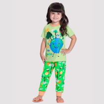 Pijama que brilha no escuro com aplique - alakazoo